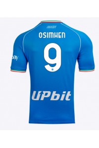 Fotbalové Dres SSC Napoli Victor Osimhen #9 Domácí Oblečení 2023-24 Krátký Rukáv